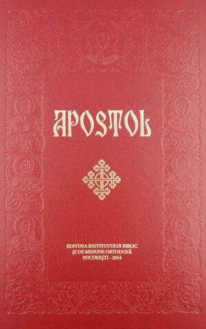 Coperta cărții „Apostol”