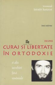 Coperta cărții „Despre curaj și libertate în Ortodoxie”