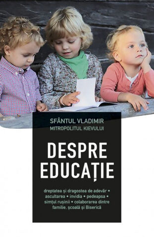 Coperta cărții „Despre educație”