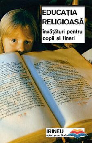 Coperta cărții „Educația religioasă: învățături pentru copii și tineri”