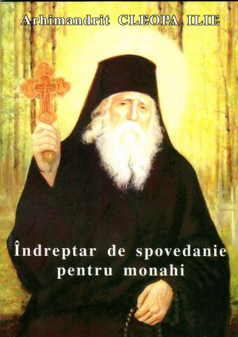 Coperta cărții „Îndreptar de spovedanie pentru monahi”