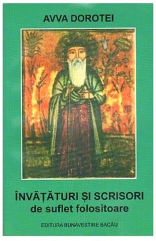 Coperta cărții „Învățături și scrisori de suflet folositoare”