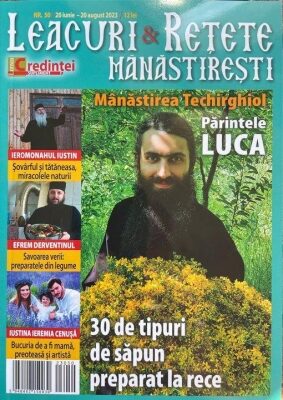 Coperta cărții „Leacuri și Rețete mănăstirești”