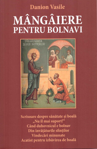 Coperta cărții „Mângâiere pentru bolnavi”