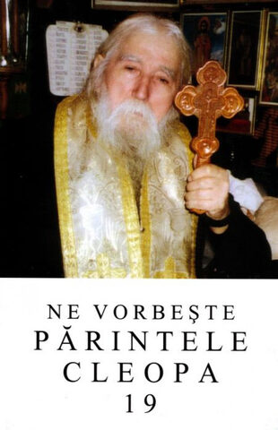 Coperta cărții „Ne vorbește Părintele Cleopa 19”