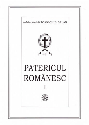 Coperta cărții „Patericul Românesc (I)”
