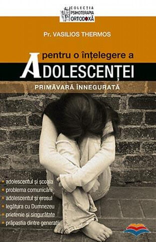 Coperta cărții „Primăvara înnegurată. Pentru o înțelegere a adolescenței”