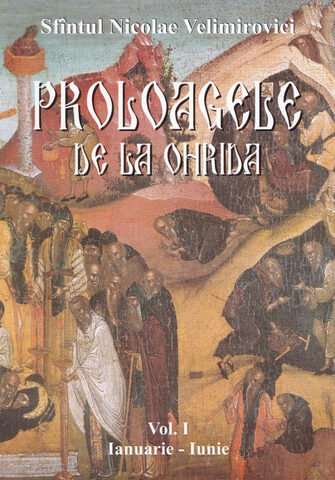 Coperta cărții „Proloagele de la Ohrida vol. 1 (Ianuarie - Iunie)”