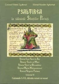 Coperta cărții „Psaltirea în Tâlcuirile Sfinților Părinți - vol.II”