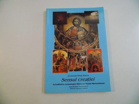 Coperta cărții „Sensul creației”