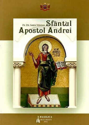 Coperta cărții „Sfântul Apostol Andrei”