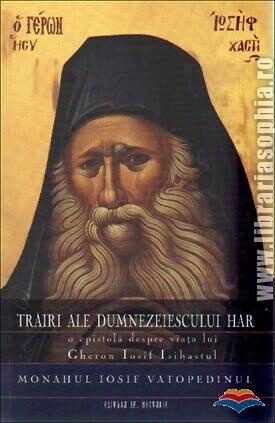 Coperta cărții „Trăiri ale dumnezeiescului har”