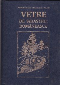 Coperta cărții „Vetre de sihăstrie românească”
