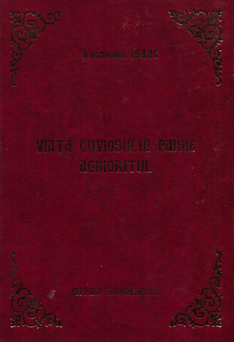 Coperta cărții „Viața Cuviosului Paisie Aghioritul”