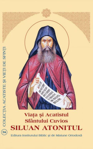 Coperta cărții „Viața și Acatistul Sfântului Cuvios Siluan Athonitul”