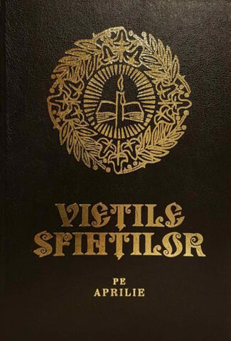 Coperta cărții „Viețile Sfinților pe luna Aprilie”